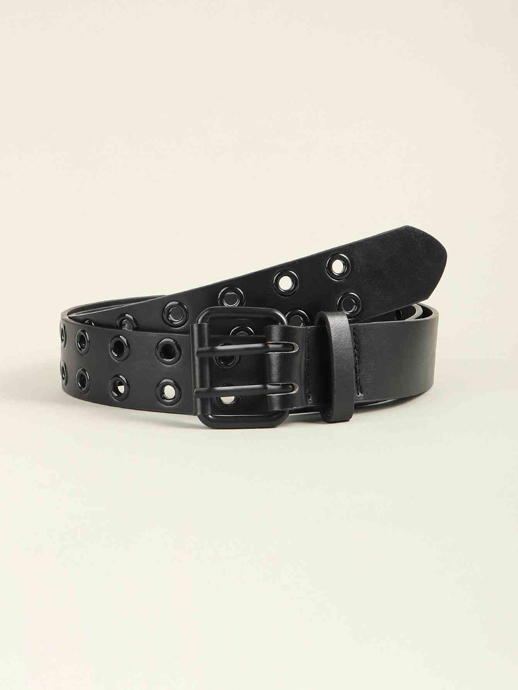 Grommet PU Leather Belt - Damned Threads