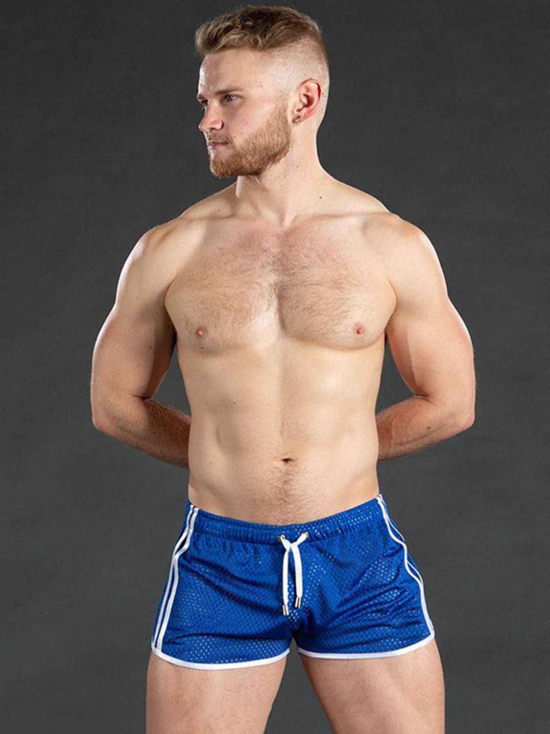 Men's Drawstring Side Striped Active Shorts - Damned Threads