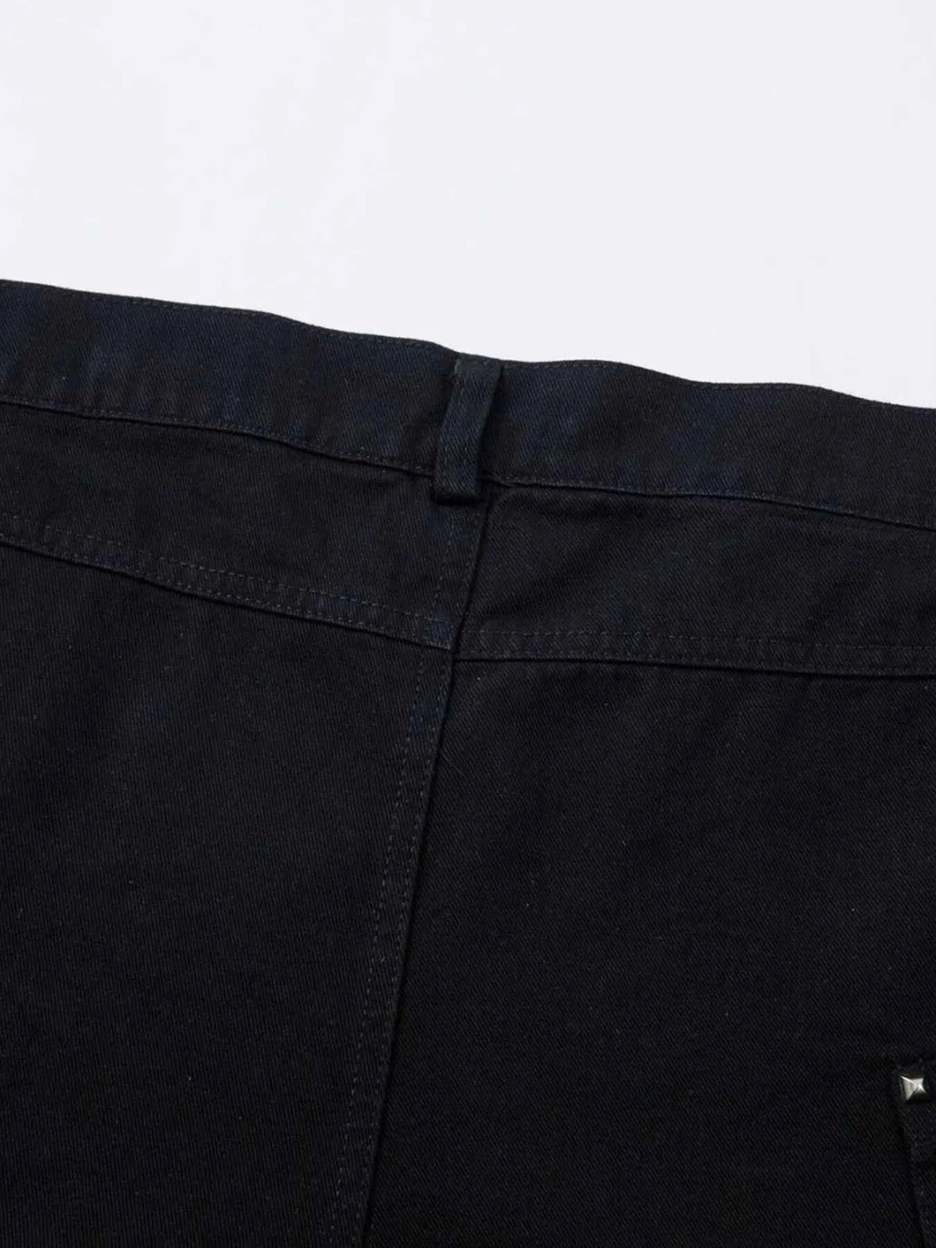 Men's Wide Leg Cargo Jeans