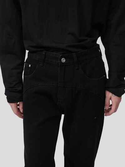 Mid Rise Jeans with Pockets - Damned Threads