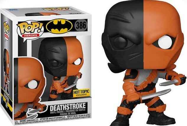 Funko DC Comics Batman Pop! Heroes Deathstroke Vinyl Figure Hot Topic Exclusive - Damned Threads