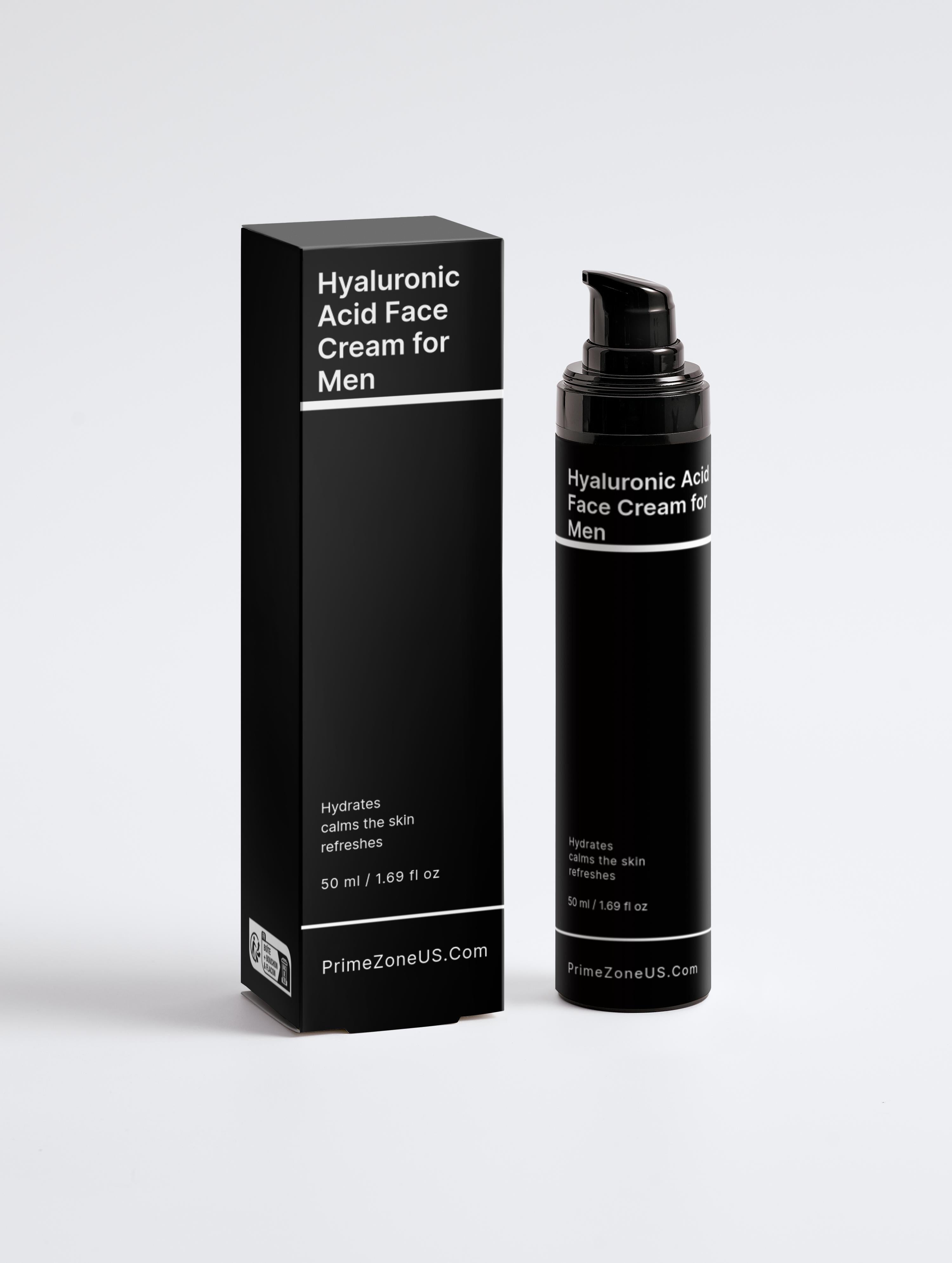 Hyaluronic Acid Face Cream for Men - Damned Threads