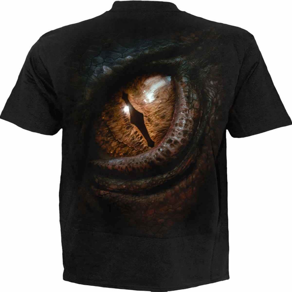 THE HOBBIT - SMAUG - T-Shirt Black - Damned Threads
