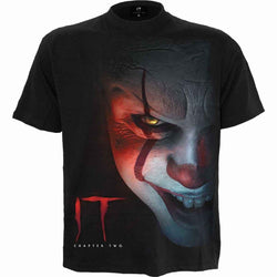 IT - PENNYWISE - T-Shirt Black - Damned Threads
