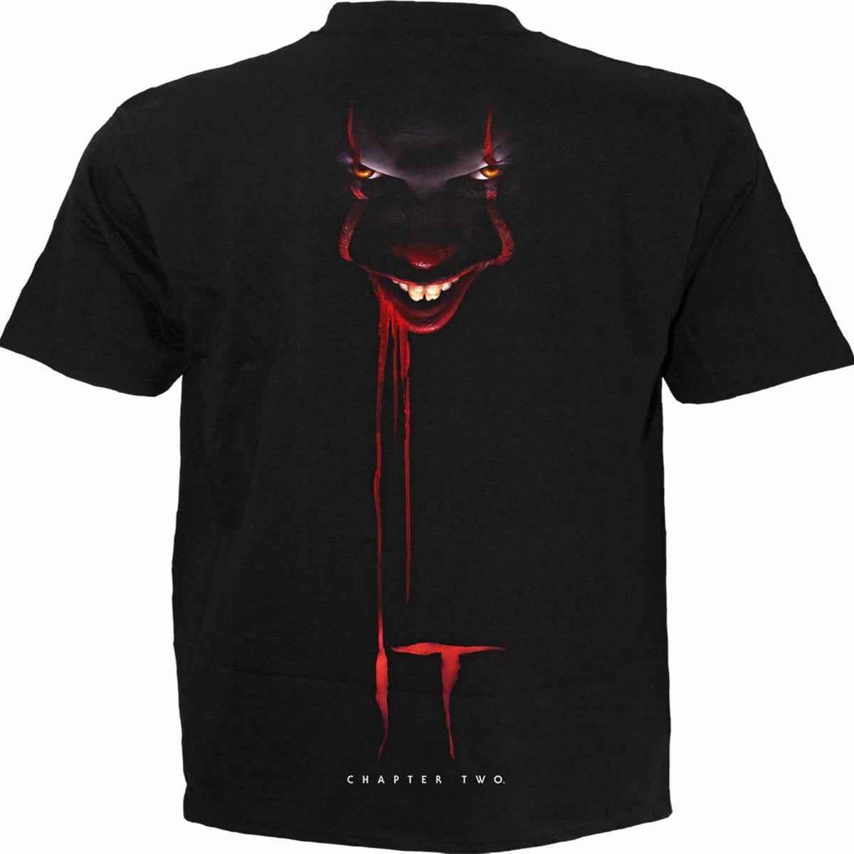 IT - PENNYWISE - T-Shirt Black - Damned Threads