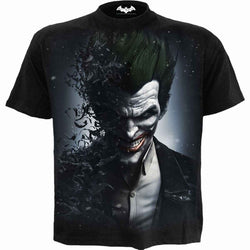 JOKER - ARKHAM ORIGINS - T-Shirt Black - Damned Threads