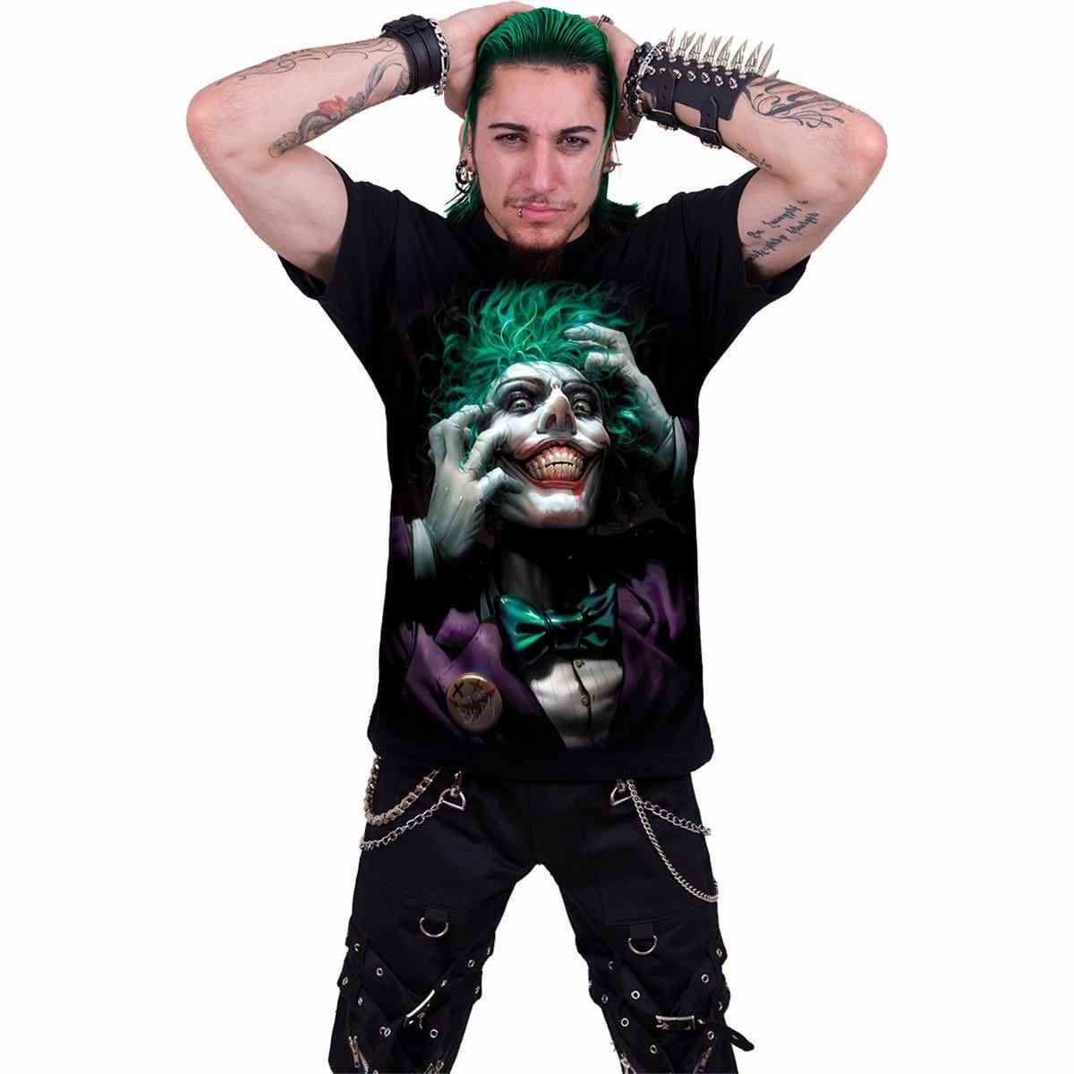 JOKER - FREAK - T-Shirt Black - Damned Threads