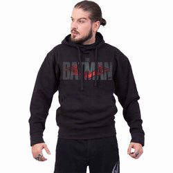 THE BATMAN - LOGO - Hoody Black - Damned Threads