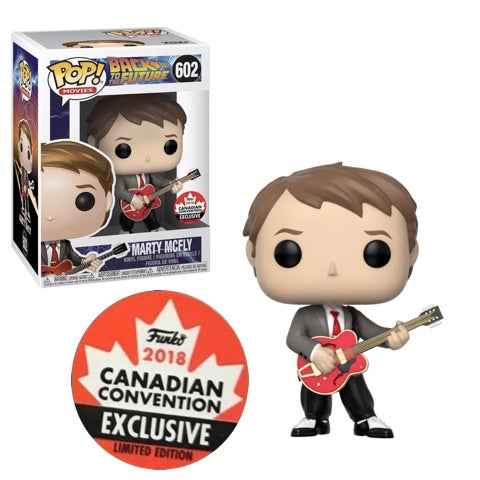 Funko POP! Marty McFly With Guitar (Canadian Convention Exclusive) #602 - Damned Threads