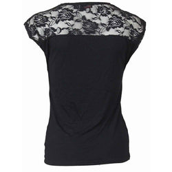 URBAN FASHION - Lace Shift Elegant Top - Damned Threads