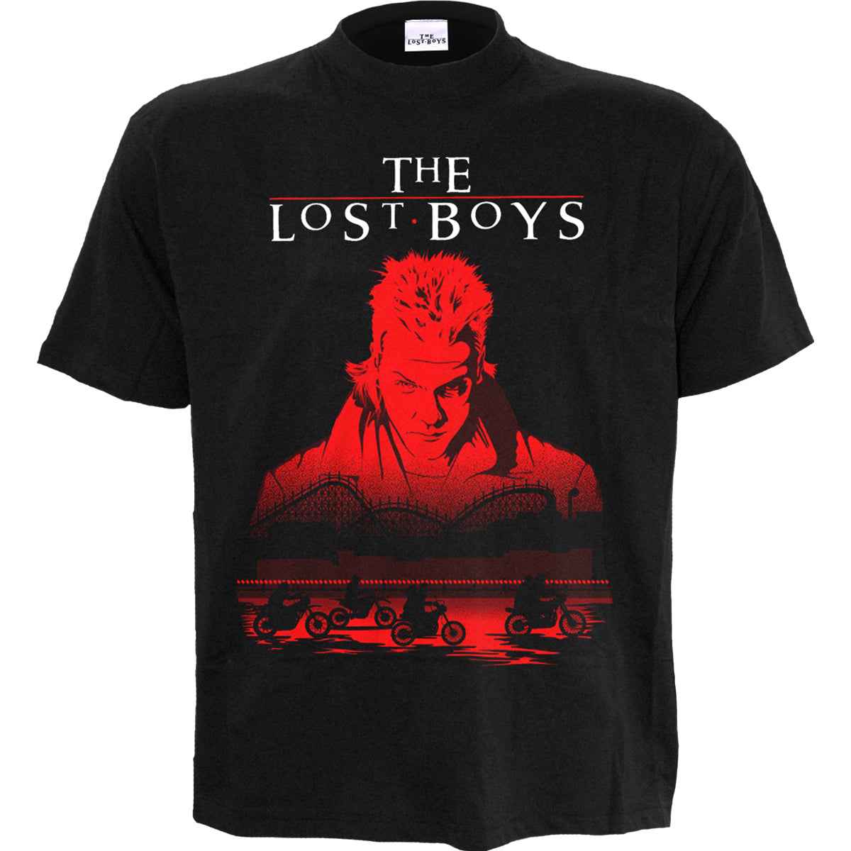 THE LOST BOYS - BLOOD TRAIL - Front Print T-Shirt Black - Damned Threads