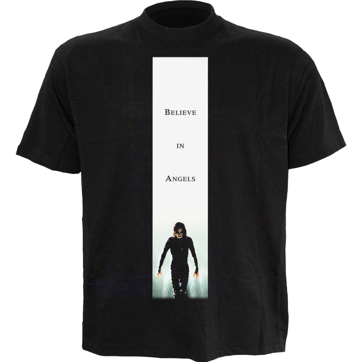 THE CROW - POSTER ART - Front Print T-Shirt Black - Damned Threads