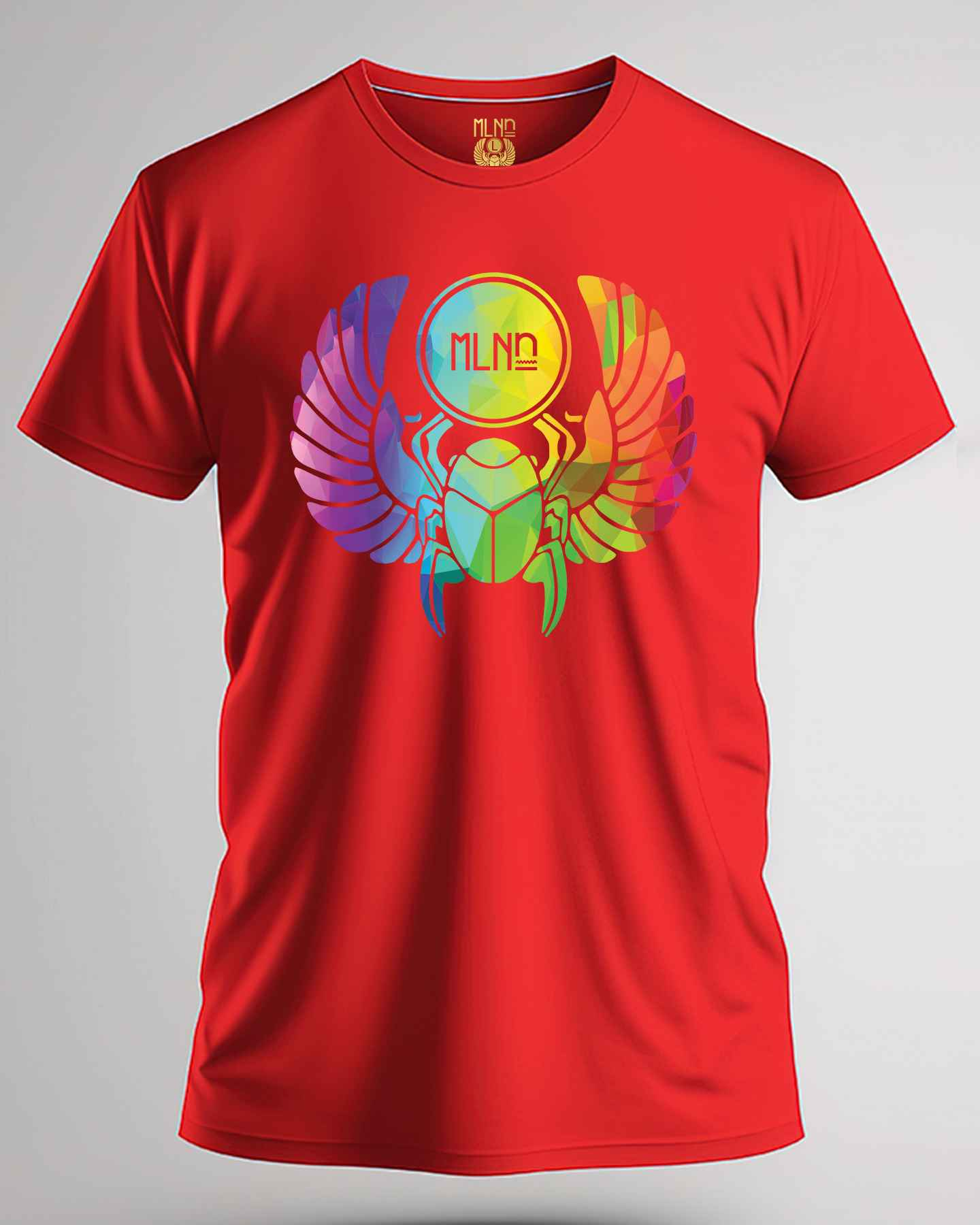 MLNn Scarab Prismatic T-Shirt - Damned Threads