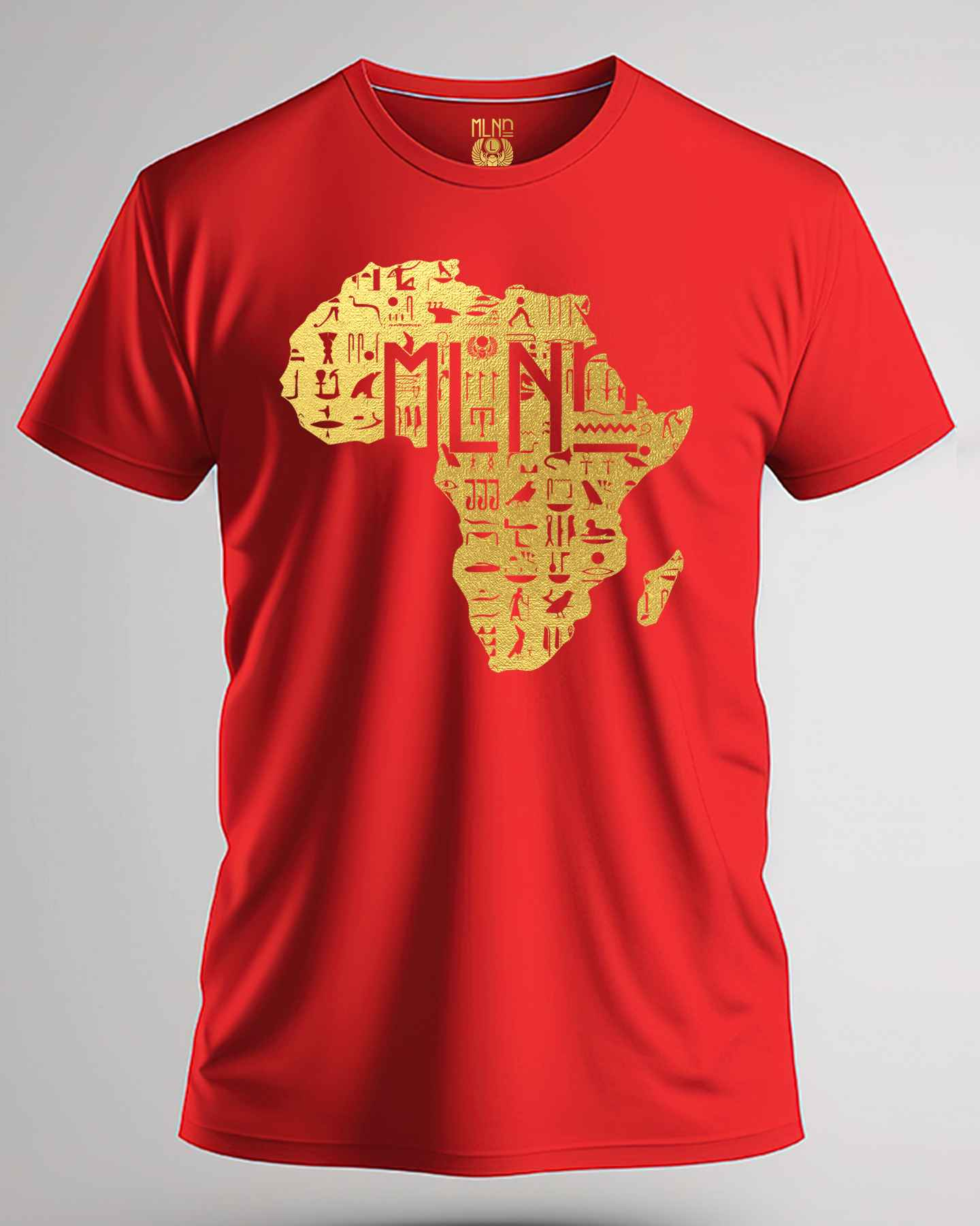 MLNn Africa Hieroglyph T-Shirt - Damned Threads