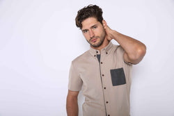 Tan Jacquard Jumpsuit - Limited Edition - Damned Threads