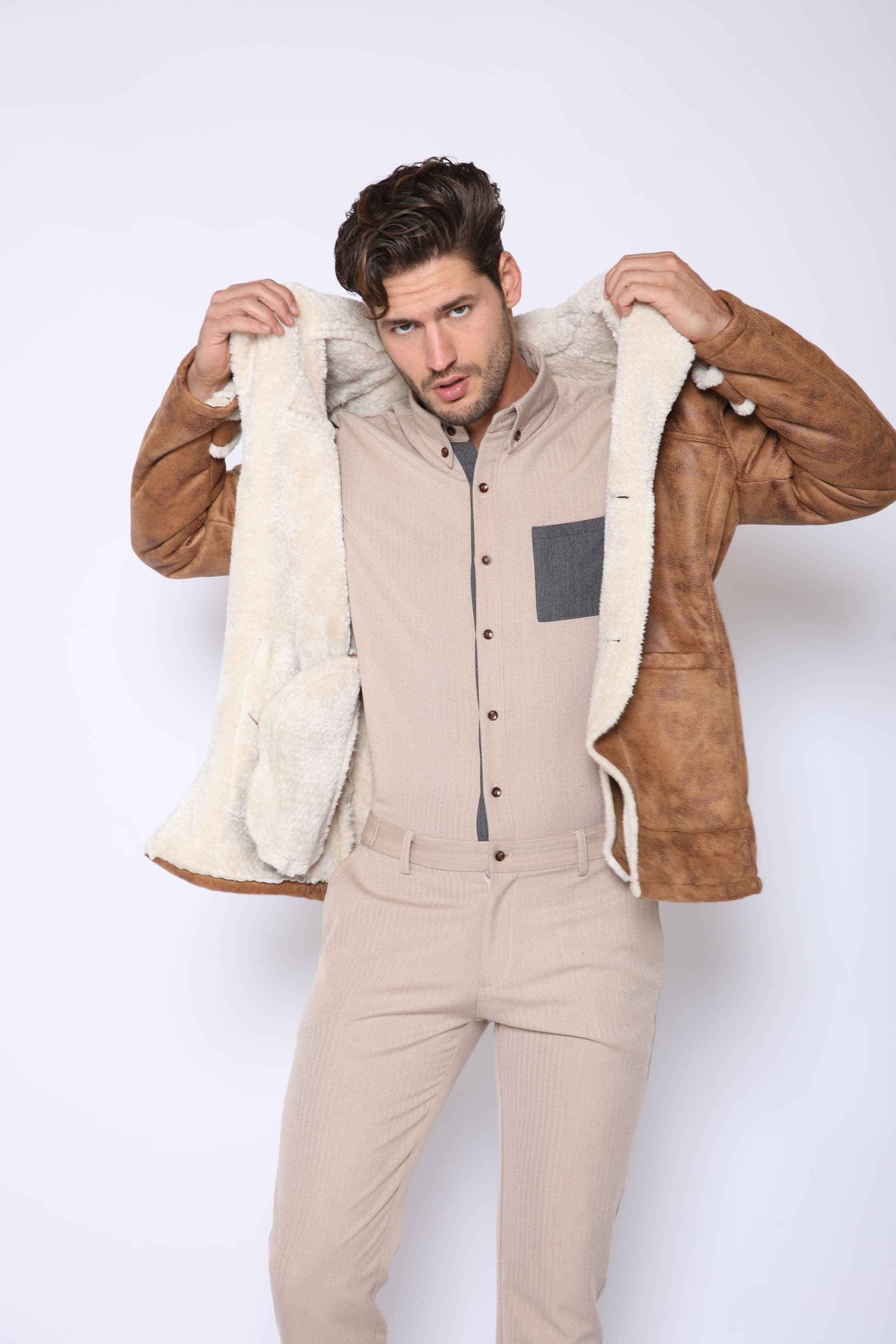 Tan Jacquard Jumpsuit - Limited Edition - Damned Threads