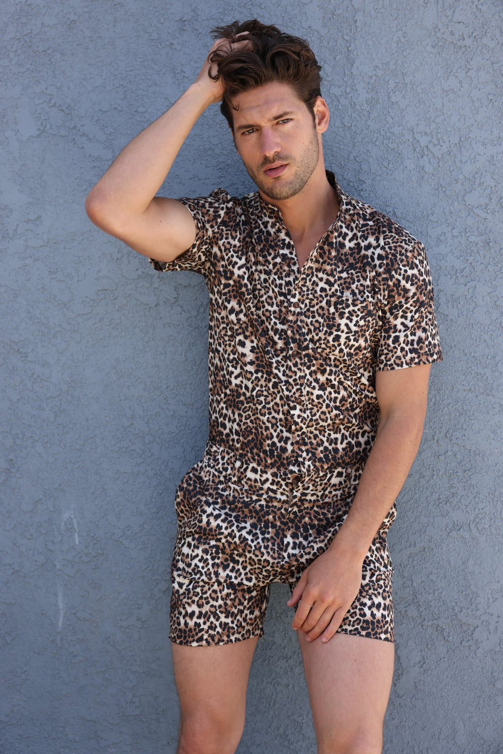 Leopard Romper - Damned Threads
