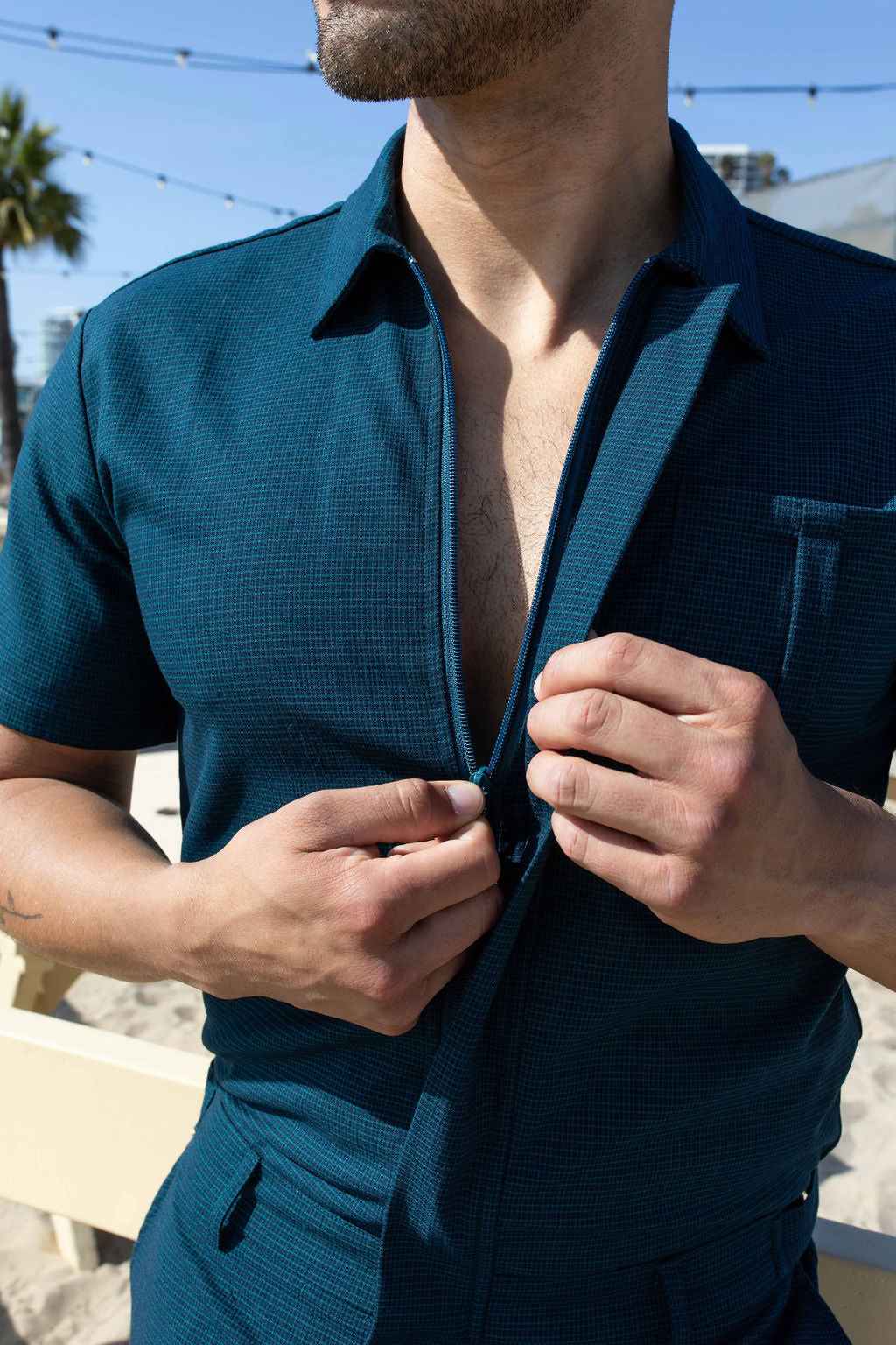 The Onyx Romper | Zip Up - Damned Threads