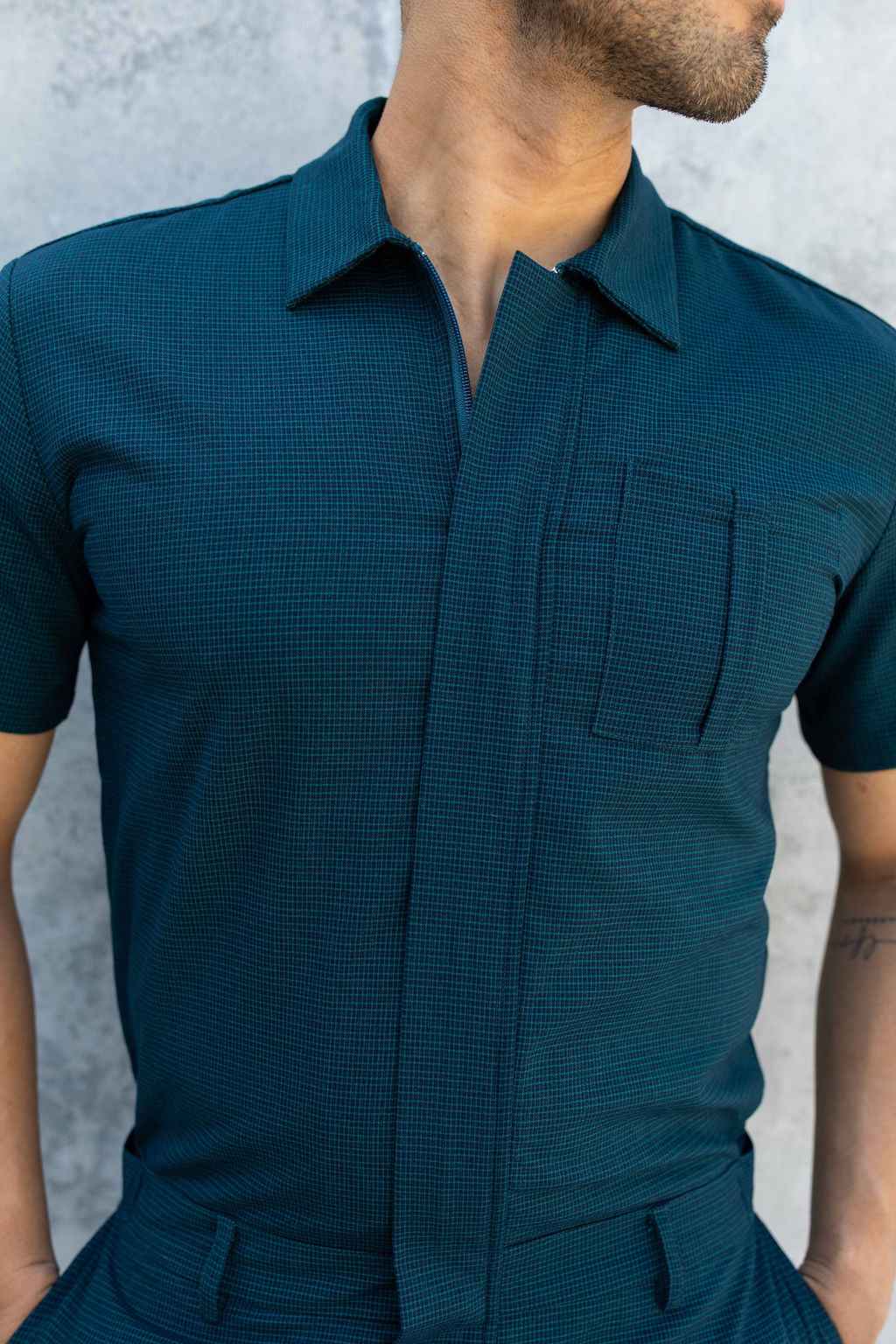 The Onyx Romper | Zip Up - Damned Threads