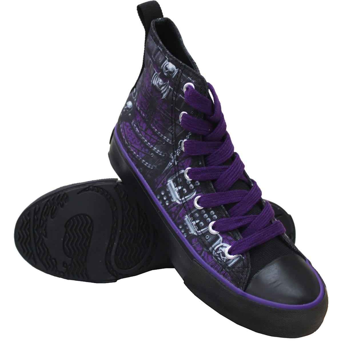 WAISTED CORSET - Sneakers - Ladies High Top Laceup - Damned Threads