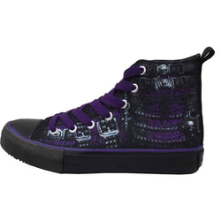 WAISTED CORSET - Sneakers - Ladies High Top Laceup - Damned Threads