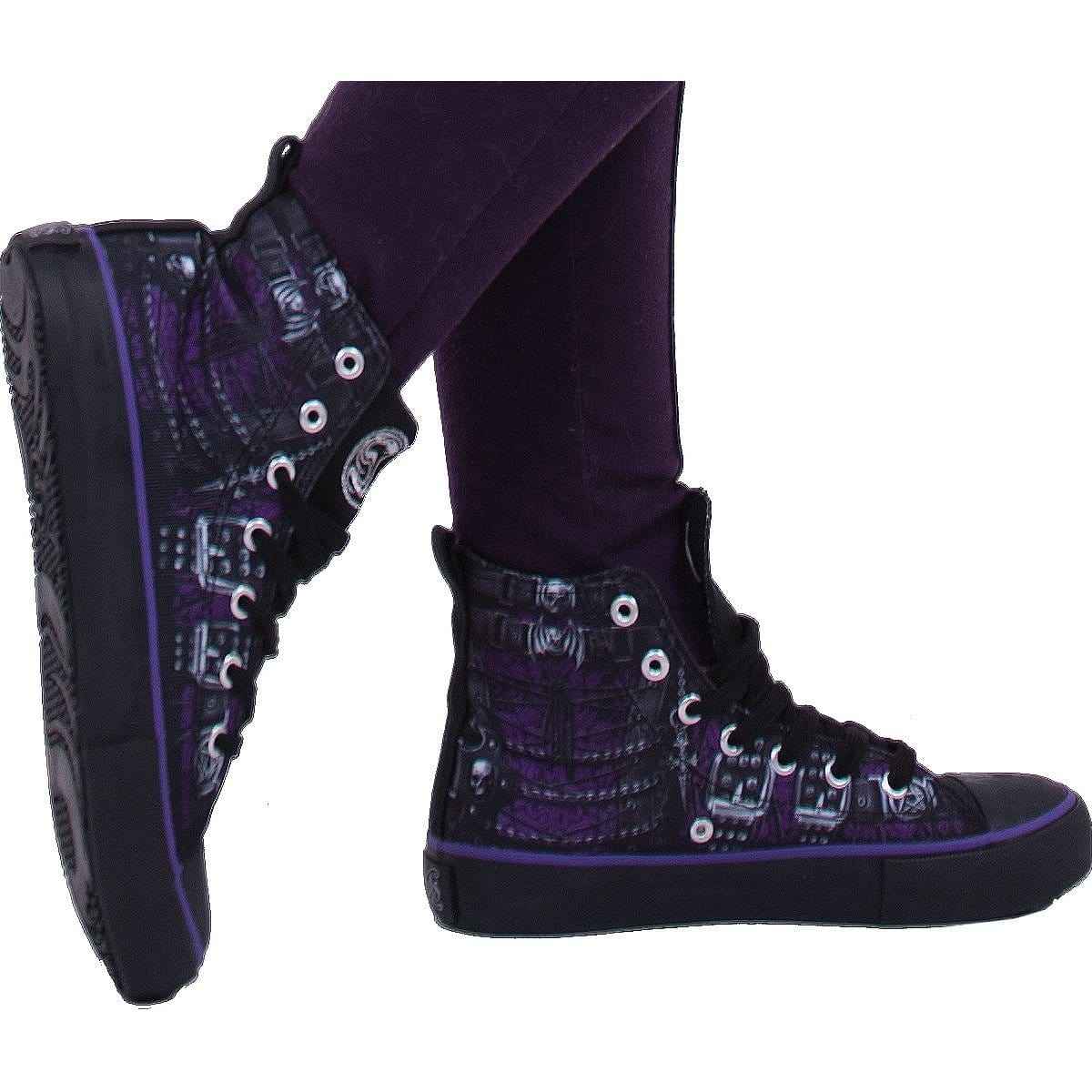 WAISTED CORSET - Sneakers - Ladies High Top Laceup - Damned Threads