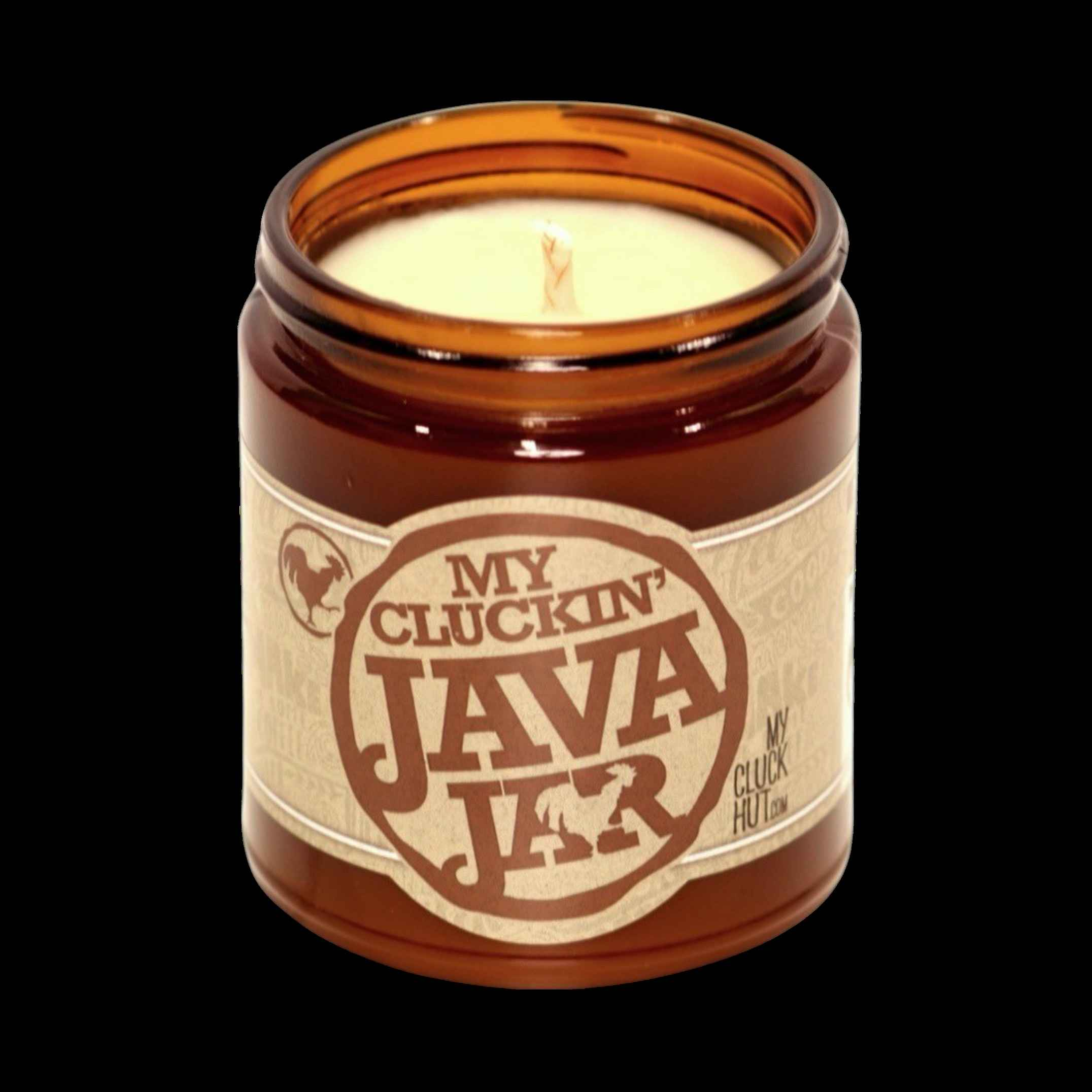 Vanilla Latte | My Cluckin’ Candle Jar - Damned Threads