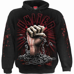 WE BLEED TOGETHER - Hoody Black - Damned Threads