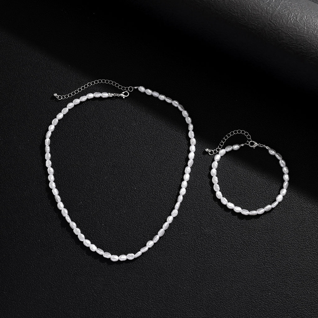 Irregular Pearl Bracelet - Damned Threads