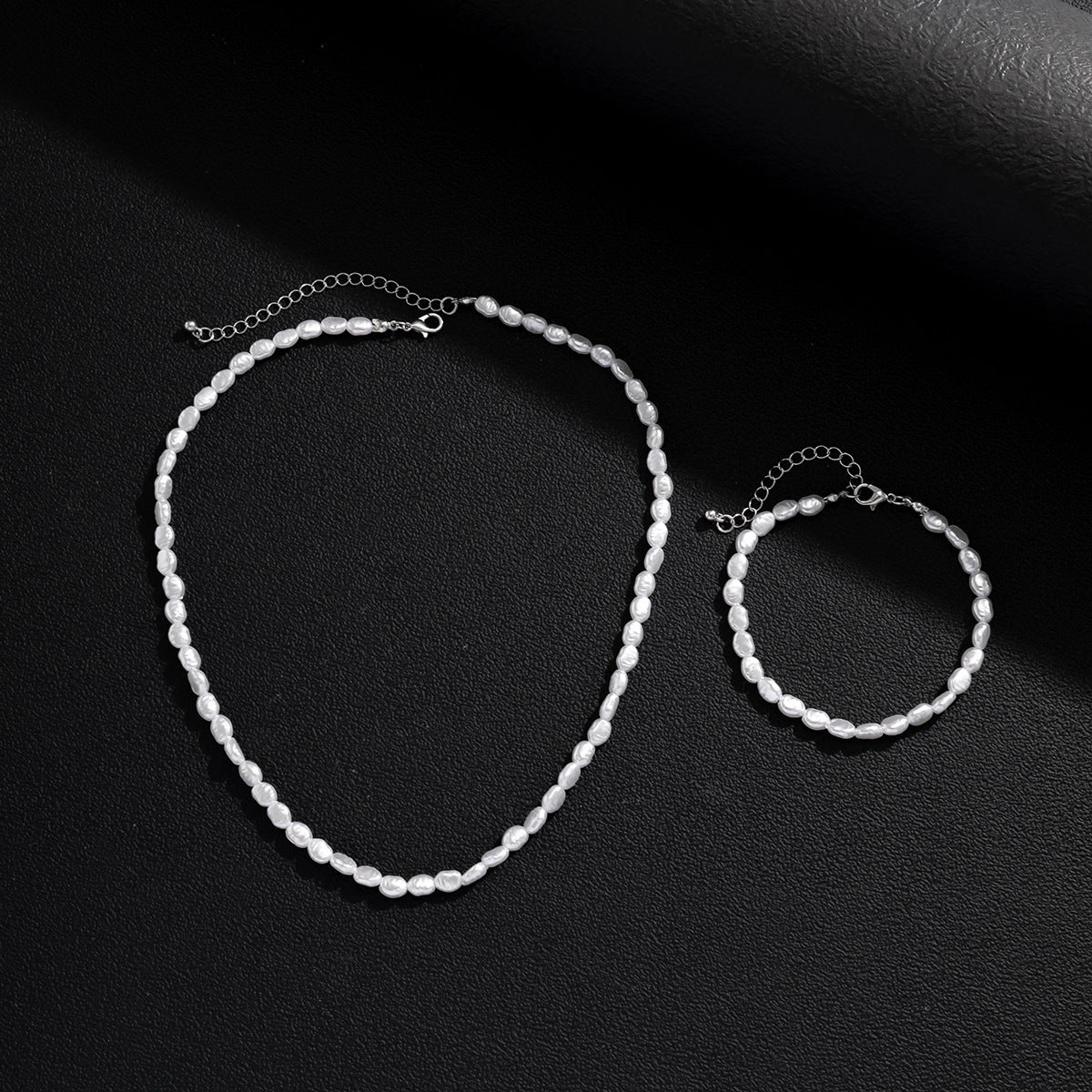 Irregular Pearl Bracelet - Damned Threads