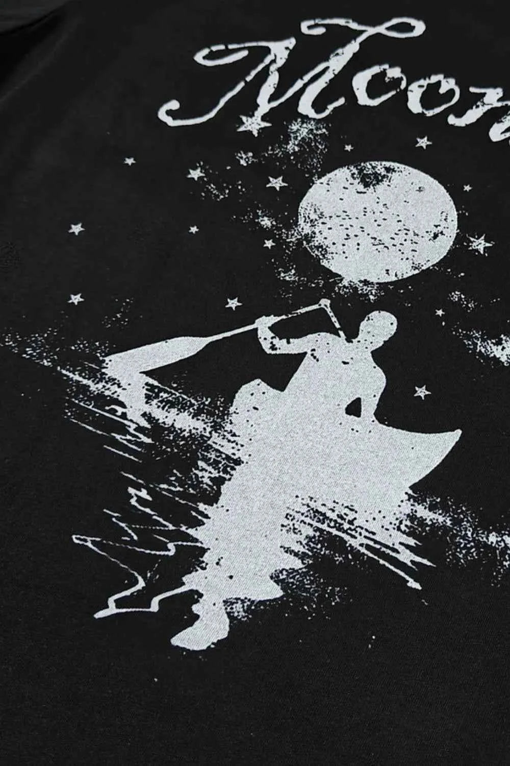 Moonlight Long-Short Sleeve T-Shirt - Damned Threads