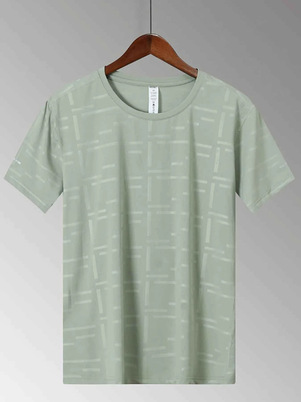 Men's Plus Size Round Neck Short Sleeve T-Shirt