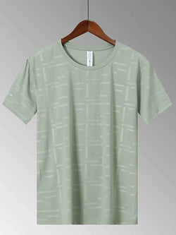 Men's Plus Size Round Neck Short Sleeve T-Shirt