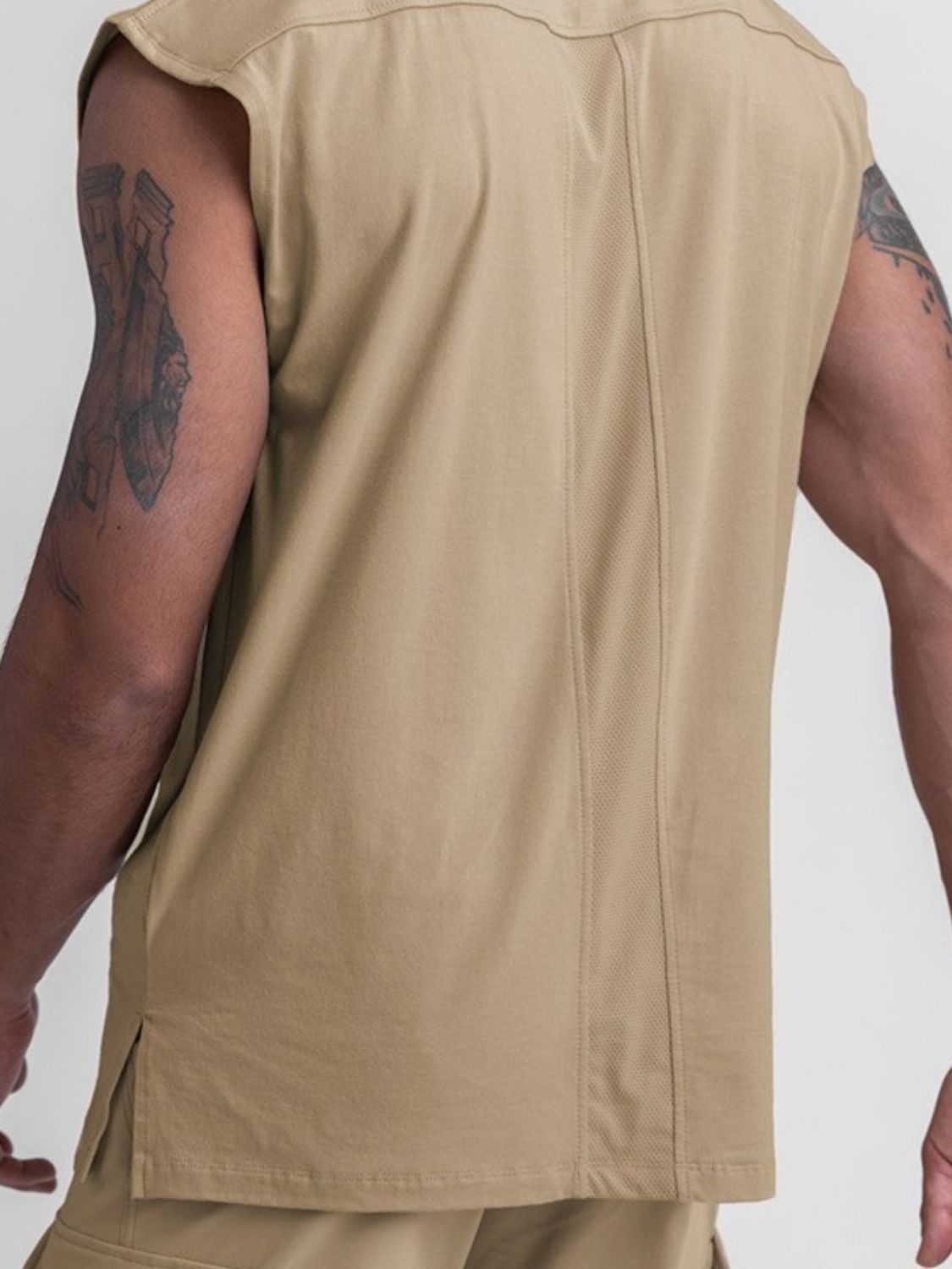 Men's Wide Shoulder Gym Tank - Damned Threads