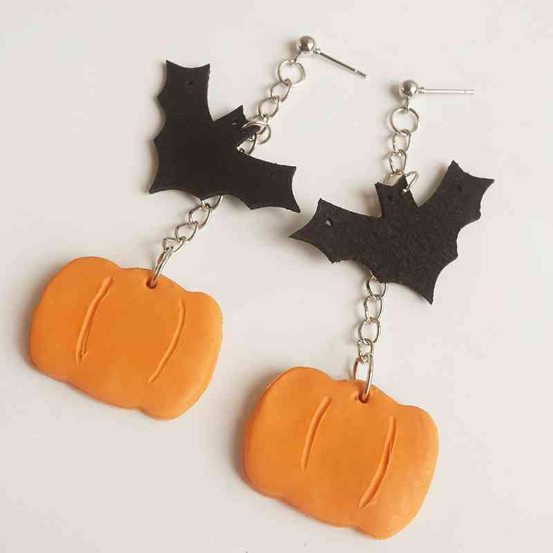 Halloween Theme Dangle Earrings - Damned Threads