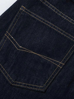 Men's Wide-Leg Denim Shorts