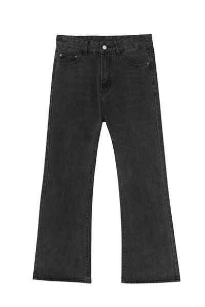 Straight Leg Jeans with Pockets - Damned Threads