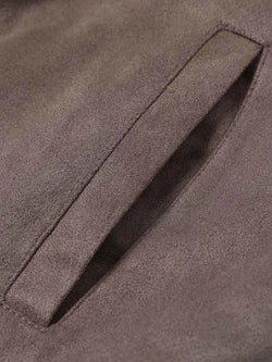 Men's Long Sleeve Hooded Zip-Up Jacket