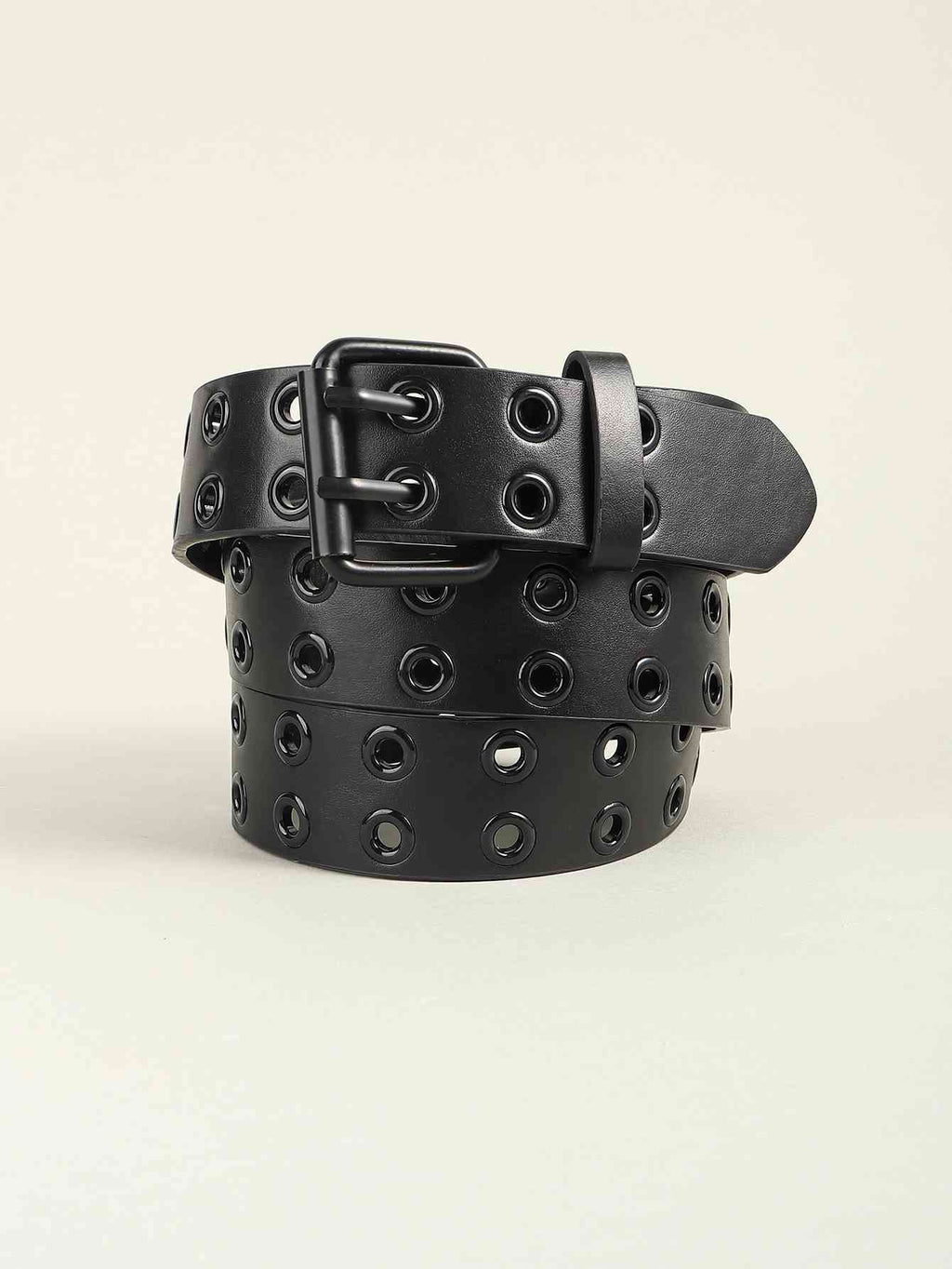 Grommet PU Leather Belt - Damned Threads