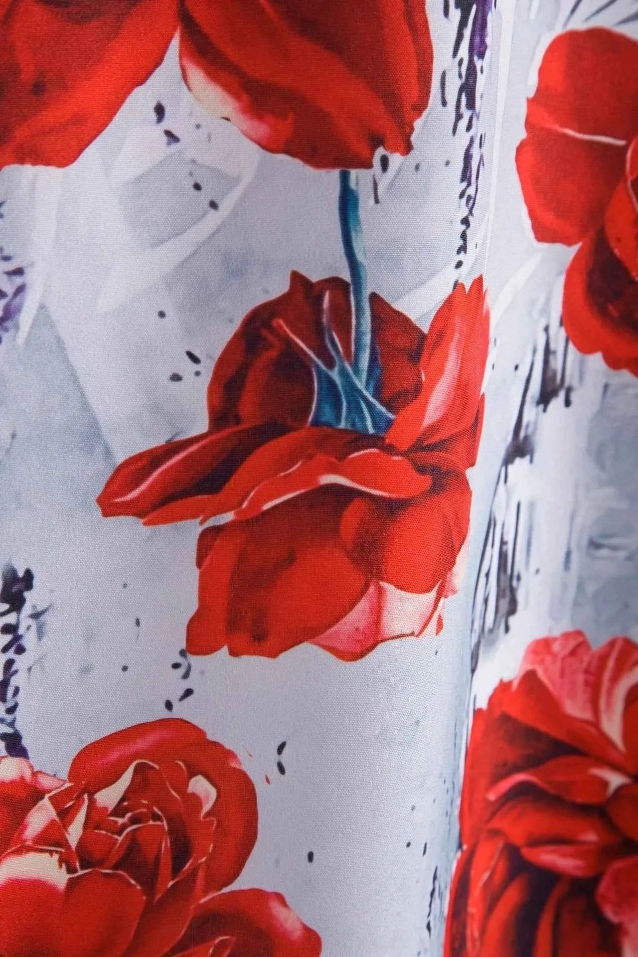 Men's Floral Print Short Sleeve Shirt