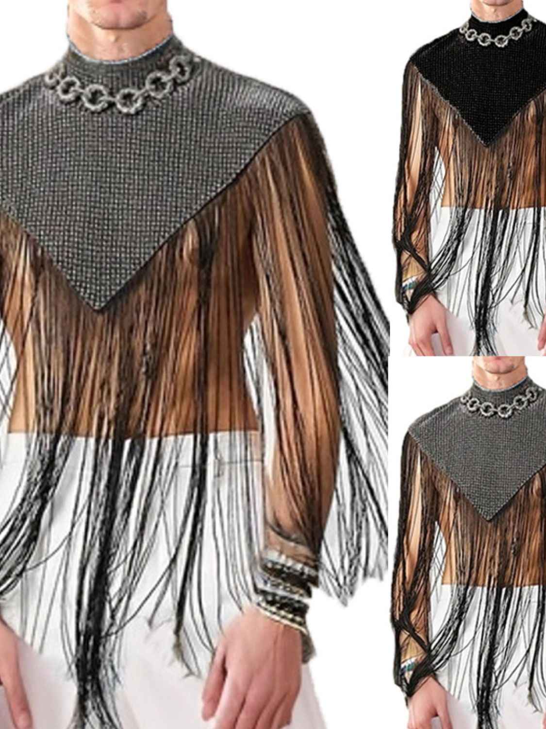 Men's Tassel Hem Tease 'Em Top - Damned Threads