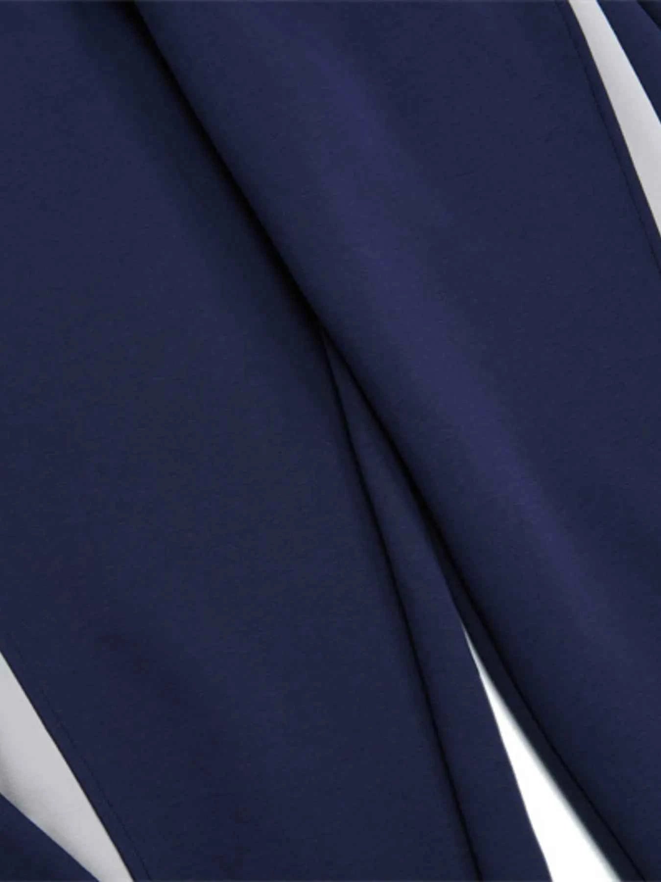 Men's Drawstring Wide Leg Pants