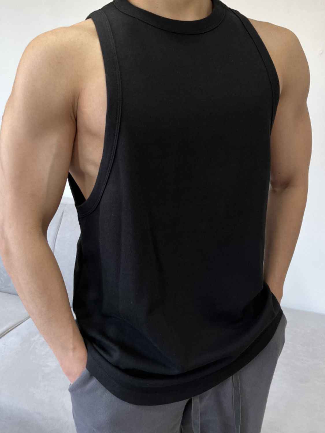 Men's Muscle Gym-Tank - Damned Threads