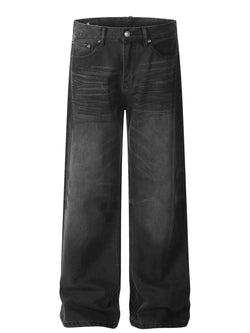 Men's Vintage Wide-Leg Baggy Jeans