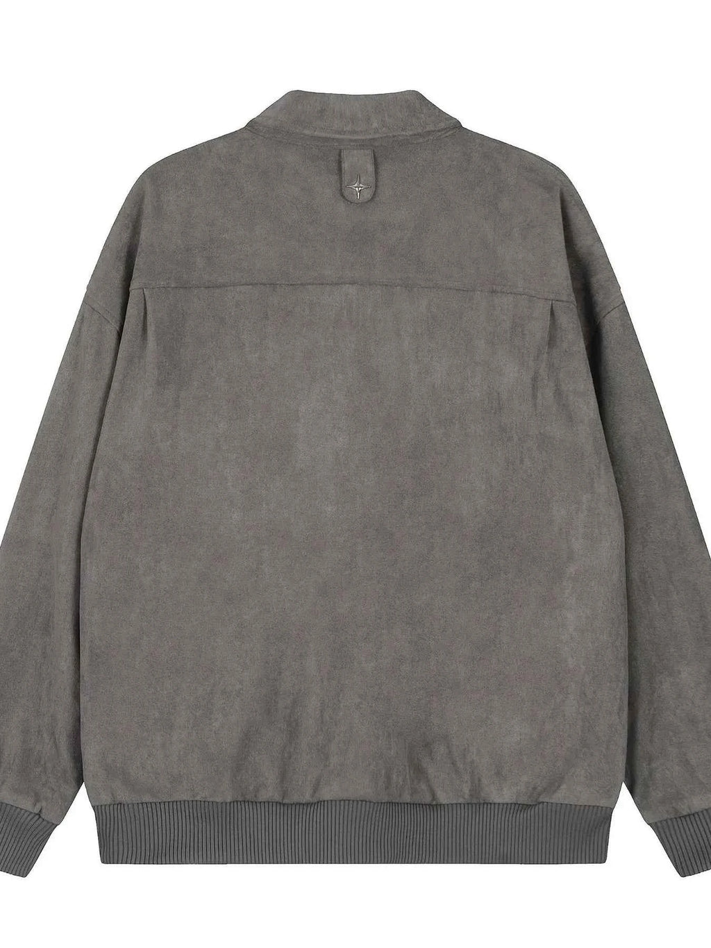 Men's Collared Neck Long Sleeve Jacket