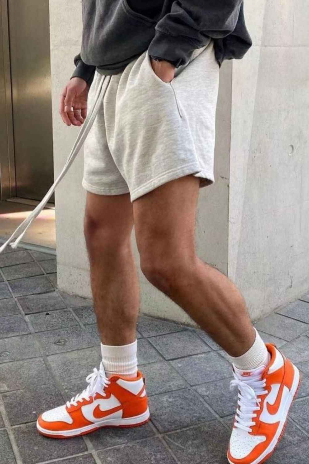Men's Plus Size Drawstring Shorts