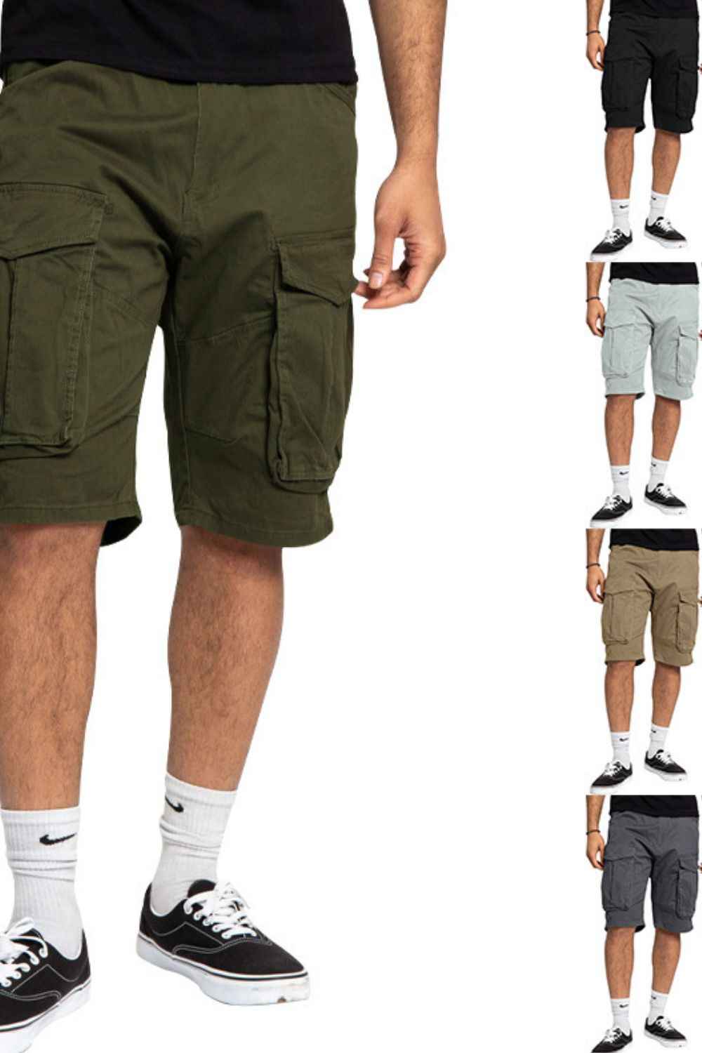 Men's Cargo Bermuda Shorts - Damned Threads