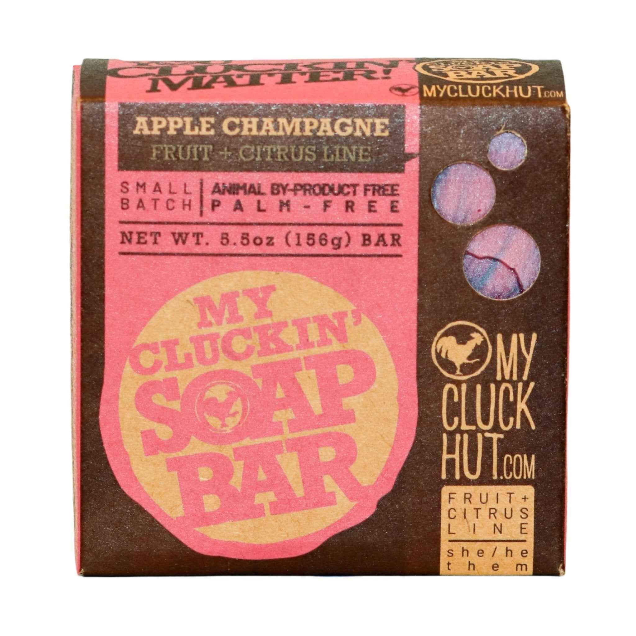Apple Champagne | My Cluckin' Soap Bar - Damned Threads