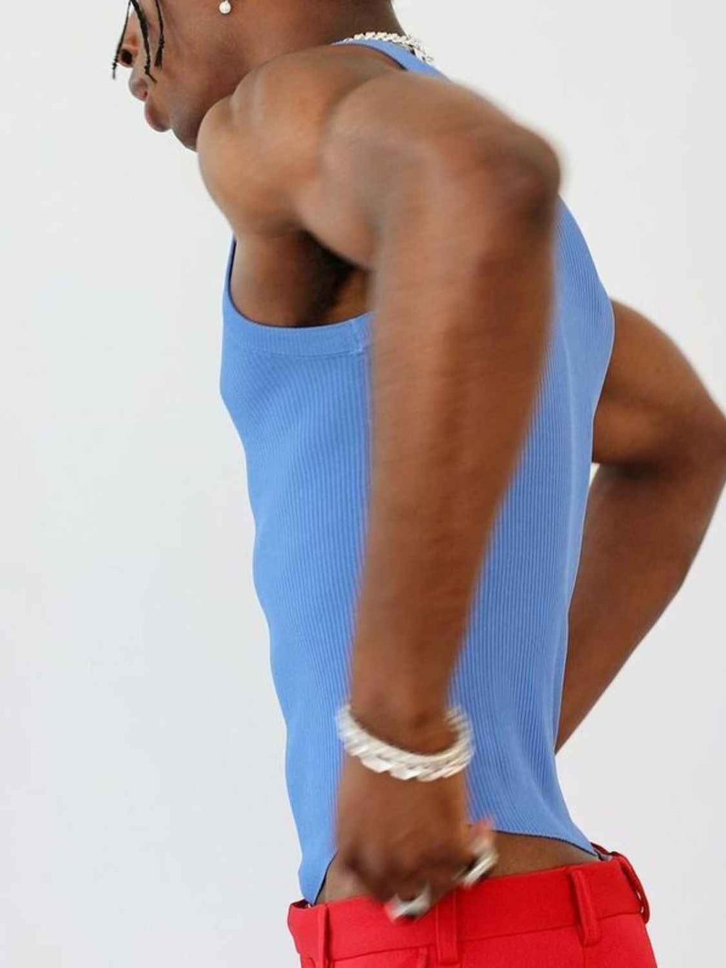 Men's Full Size Round Neck Tank Plus Size