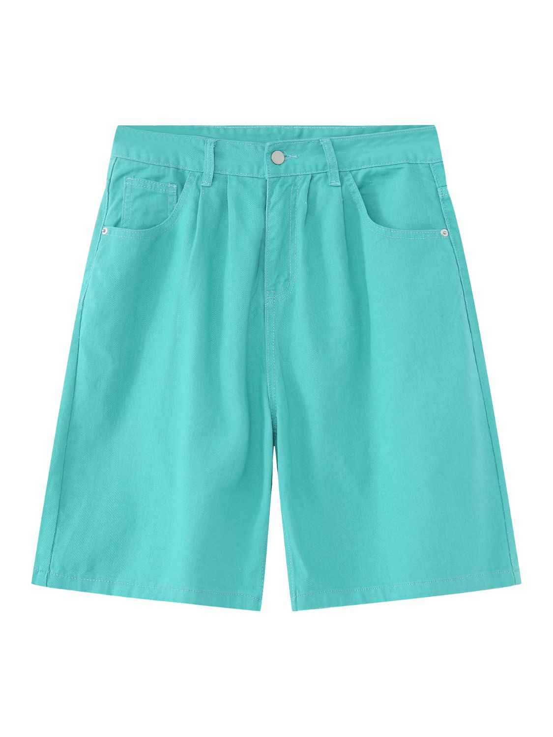 Mid Rise Denim Shorts - Damned Threads